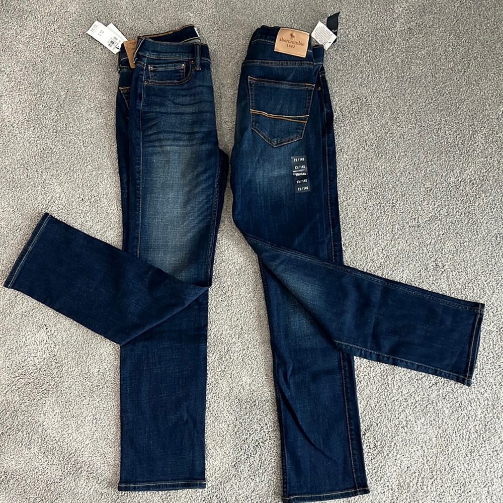 Abercrombie boys jeans 13/14
